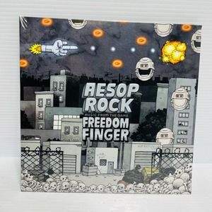 Aesop Rock ‎– Music From The Game Freedom Finger Molten Orange Cloud Vinyl LP